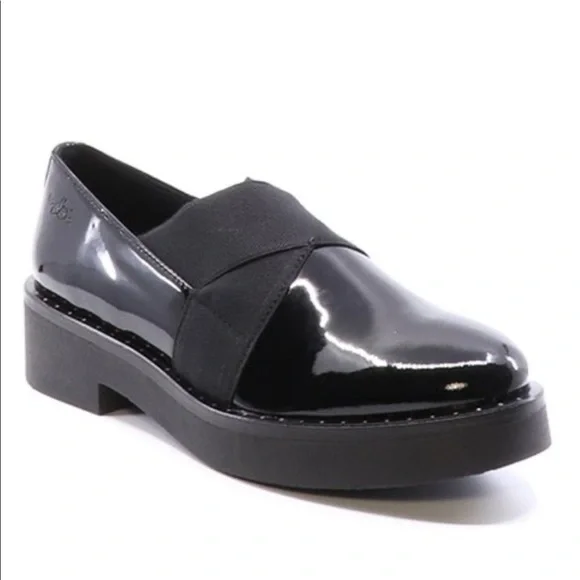 BOS & Co studded patent leather loafer / oxford 39 us8 - Picture 14 of 15
